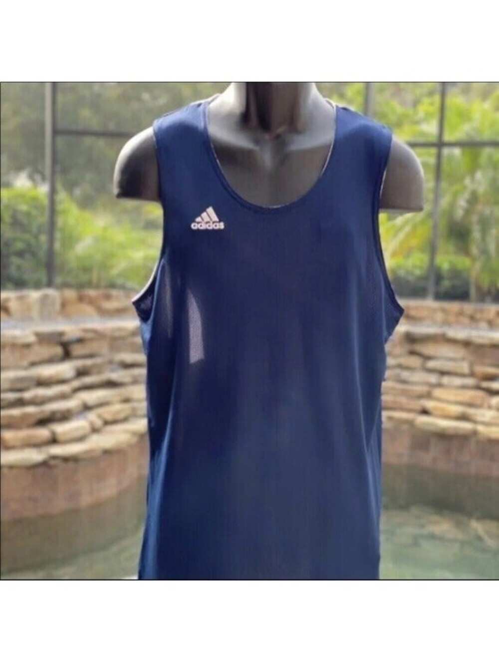 Adidas Reversible Crazy Explosive Jersey XL Blue White Men's Activewear
